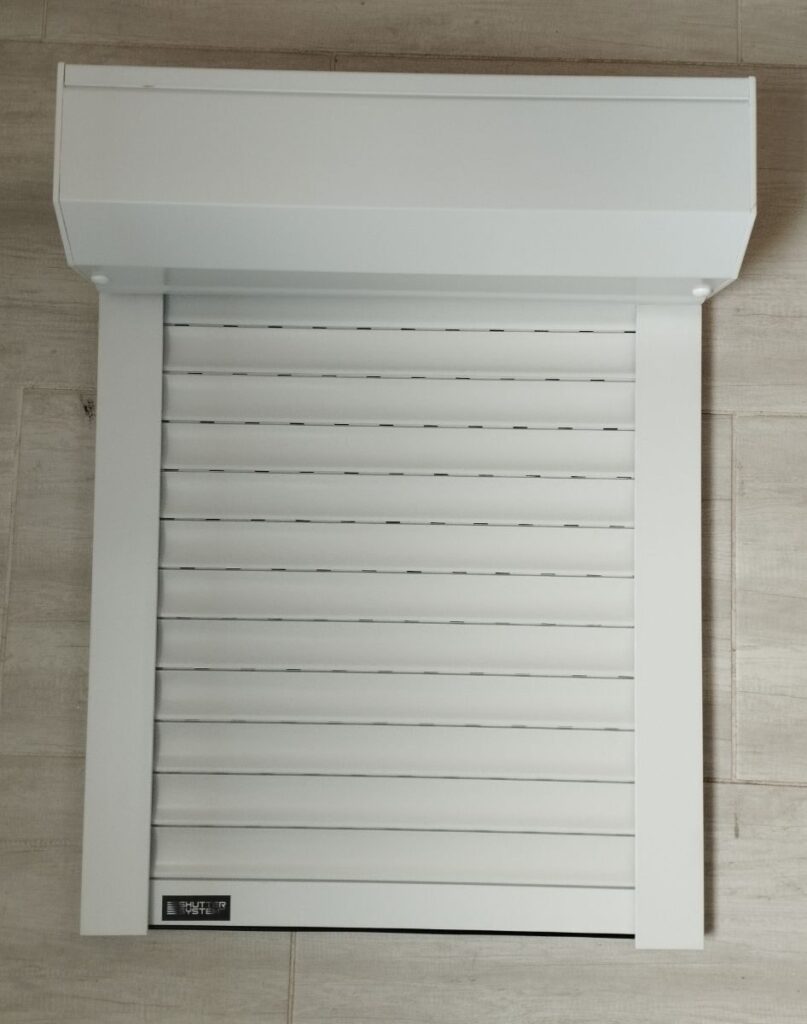 Alumínium redőny vakolható tokkal (Fehér)