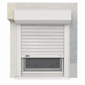 Redextra műanyag kombi redőny vakolható tokkal fehér színben